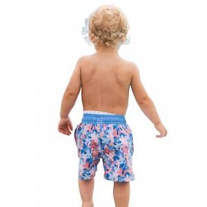 NEW FEATHER 4 ARROW boy's volley trunk in garden party